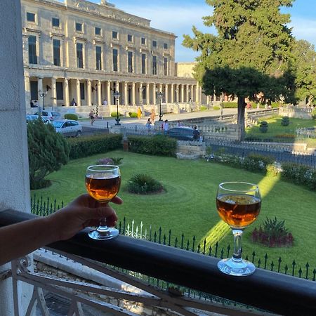 Palazzo Luxury Suite - View To Liston Square & Old Fortress Of Corfu Old Town Luaran gambar