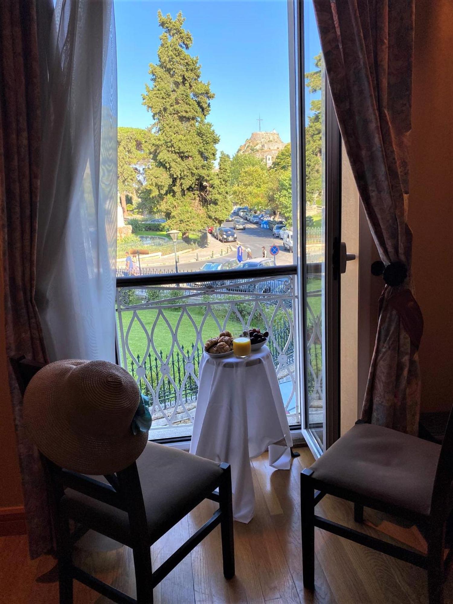 Palazzo Luxury Suite - View To Liston Square & Old Fortress Of Corfu Old Town Luaran gambar