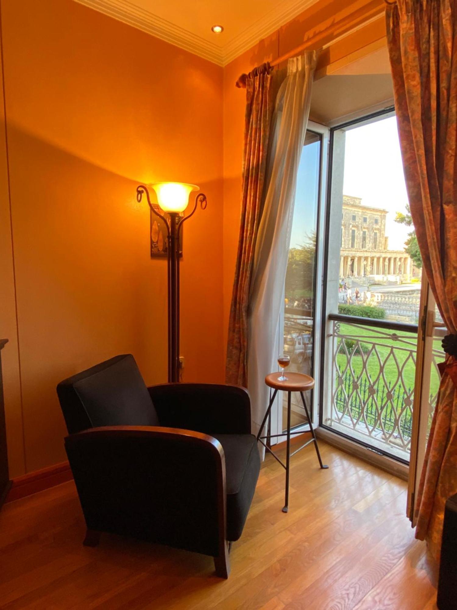 Palazzo Luxury Suite - View To Liston Square & Old Fortress Of Corfu Old Town Luaran gambar
