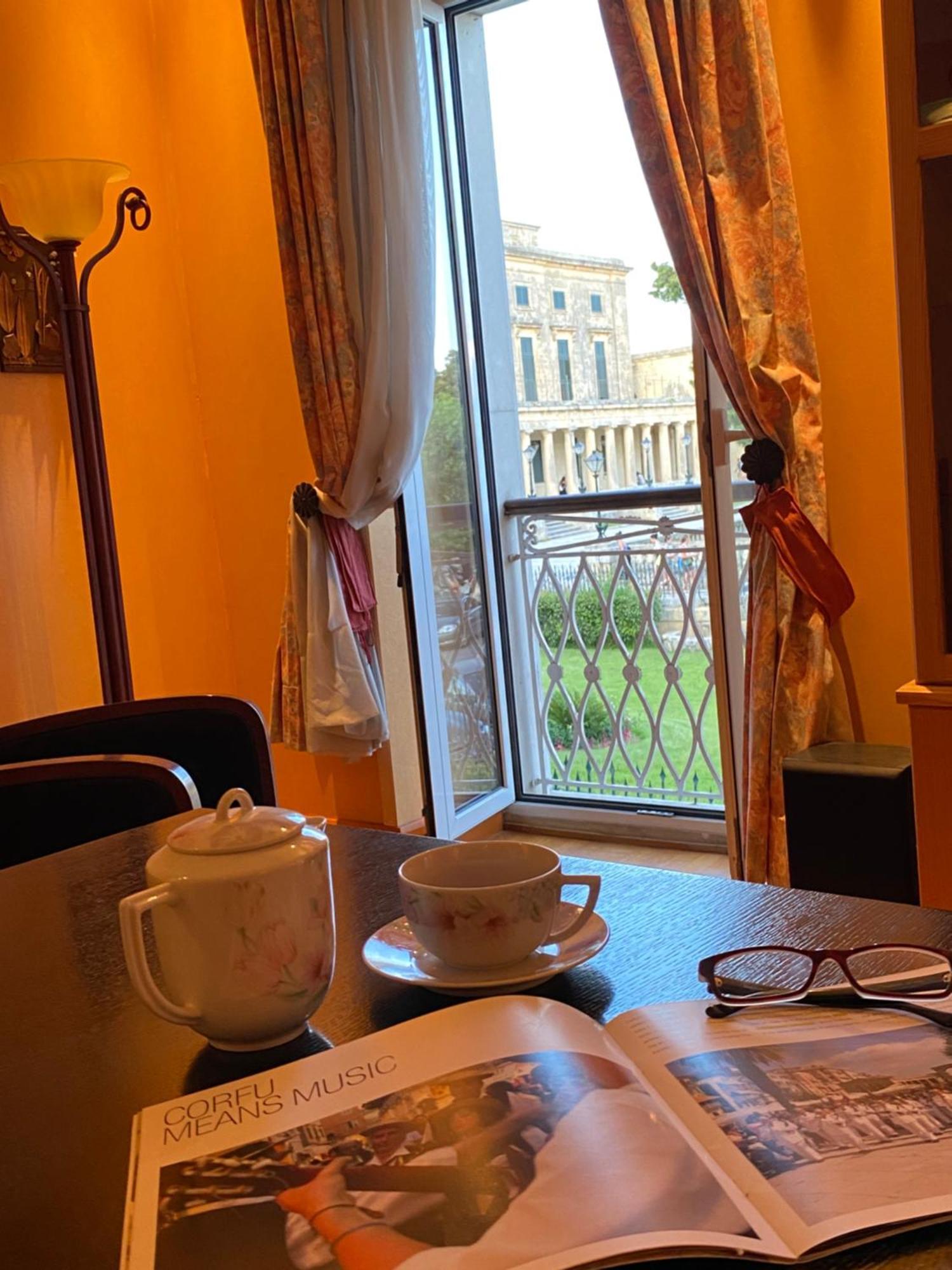 Palazzo Luxury Suite - View To Liston Square & Old Fortress Of Corfu Old Town Luaran gambar